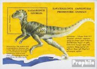 Briefmarken Georgien 1995 Mi Block3 (kompl.Ausg.) postfrisch Prähistorische Tiere