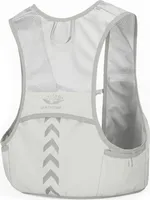 Trinkweste zum Laufen, tragbarer Trinkrucksack für den Außenbereich, spritzwassergeschützte Fahrradtasche Grau