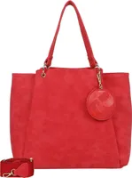 Fritzi aus Preußen Schultertasche Umhängetasche Brigitte X Fritzi Jive Shopper Red rot