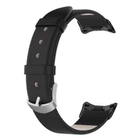 INF Řemínek hodinek z pravé kůže Černá Xiaomi Mi Band 8