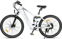 E-Bikes MTBHerren und Damen Auswechselbare Batterie 25km/h, Elektrofahrrad 250W, E-bike 7 Gänge, Elektrofahrräder Räder 26", Elektro Fahrrad,E bike