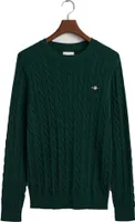 Gant Cable Pullover Grün 2XL Mann Grün 2XL