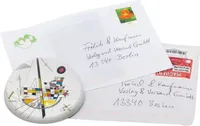 Parastone Kandinsky-Briefbeschwerer, Glaskuppel, modern, PKAN1