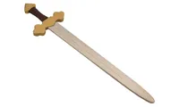 Holzspielerei Ritterschwert silber