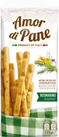 Amor di Pane křupavé tyčinky s olivovým olejem a rozmarýnem 125g