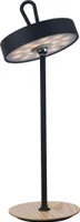 Näve Leuchten LED Tischleuchte ELLI mit LED Platine dimmbar LED Tischleuchte ELLI mit LED Platine dimmbar LED-Akku-Tischleuchte magnetisch für Außen und Innen, aus Metall und Kunststoff in Frost , 36 cm hoch