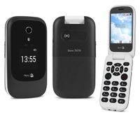 Doro 7070 Schwarz Senioren Tasten Klapphandy LTE WiFi MicroSD Slot Bluetooth Notruftaste