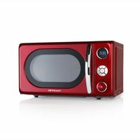 Orbegozo mig2042 700w digitale Mikrowelle mit Grill mit 20 Liter Fassungsvermögen und rotem und silbernem Design