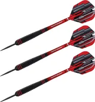 Harrows - Darts "Ace", Messing RD1092 (26 g) (Schwarz/Rot)