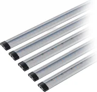 LED Lichtleiste warmweiss, 5er Set LED Leiste dimmbar 30cm Unterbauleuchte SEBSON®