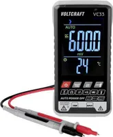 VOLTCRAFT VC33 Multimetr ręczny Amperomierz wyświetlacz cyfrowy Liczniki 5340
