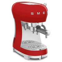 SMEG ECF02RDEU Espresso kávovar červený Parní funkce 15 barů