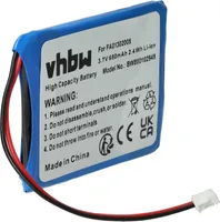 vhbw Akku kompatibel mit Aastra 660177/R1C, 660177 schnurlos Festnetz Telefon (650 mAh, 3,7 V, Li-Ion)