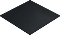 COMPACT | Gastro HPL Tischplatte | B:T 70 x 70 cm | Schwarz | Quadratisch | Gastro HPL Tischplatte