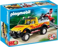PLAYMOBIL 4228 Pick-Up mit Racing Quad