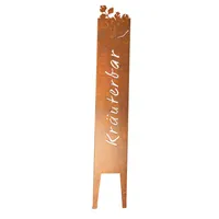 UNUS® Gartenschild Kräuterbar Gartenstecker Kräutergarten Gartendekoration