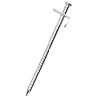 vidaXL Stanové kolíky 24 ks 19,5 cm 8 mm pozinkovaná ocel