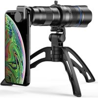 Objektiv / Linse / Teleskop APEXEL Zoom Smartphone Lens 20-40X, Schwarz