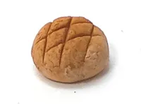 Miniatur Rundes Brot. 1:12 Miniaturen. Für Puppenstube oder Weihnachtskrippe