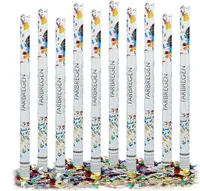 relaxdays 10 x Party Popper 80 cm kolorowy