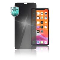 Hama Privacy, Klare Bildschirmschutzfolie, Handy/Smartphone, Apple, iPhone XR/11, Schlagfest, Knock resistant, Kratzresistent, Transparent