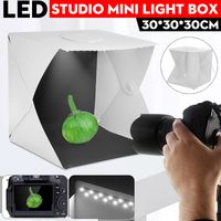 Cryfokt Mini-Fotobox Mini-Fotostudio hochreflektierendes Fotobeleuchtungszelt für kleine Produkte Shop Shooting Hochwertige Bilder
