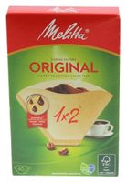 Melitta 6658212 Kaffeefilter 1x2 | 40 Stück| für Kaffeemaschinen