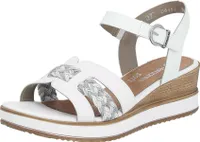 Remonte Keilsandaletten Damen 31373432373936 Weiß 41 EU
