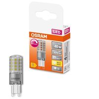 Osram LED Stiftsockellampe Superstar G9 4,4W warmweiß, dimmbar, klar