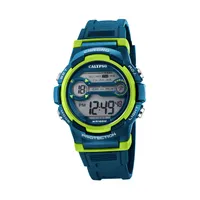 Calypso PolyurethanJugend Uhr K5808/3 Digital Armbanduhr dunkelblau hellgrün D2UK5808/3