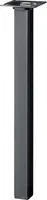 Tarrox Tischbein vierkant 25 x 25 x 500 mm, schwarz