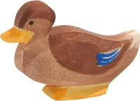Ostheimer-Ente sitzend