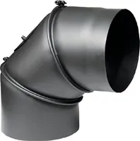 Kouřové koleno nastavitelné 90° 150 mm 2 mm