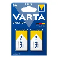 Alkalická baterie Varta Energy, E-Block, 6LR61, 9V, 2-bal
