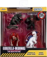 Godzilla Nano Metalfigs Diecast Minifiguren 4-er Pack Wave 1 4 cm