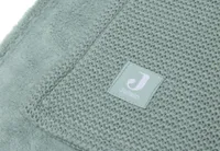 Jollein Babydecke Wiegendecke Fleece Forest Green 75 x 100 cm