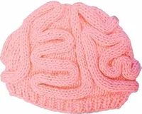 Gehirn Mütze Beanie Hirn Gag Geschenk