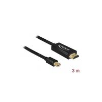 DELOCK Displayport Kabel mini DP -> HDMI St/St 3.00m schwarz