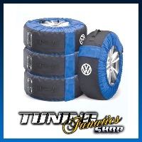 4x Original VW Reifentaschen Rädertaschen Aufbewahrung Alufelgen Reifen