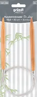 Rundstricknadel GRÜNDL Stärke 10 . 80cm