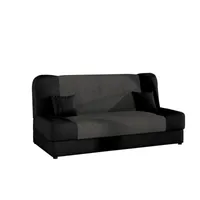 MIRJAN24 Schlafsofa Jonas Style, Sofa mit Bettkasten und Schlaffunktion, Stilvoll Polstersofa, Schlafcouch vom Hersteller (Alova 04 + Alova 36)