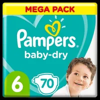 Pampers Baby Dry Größe 6 - 70 Windeln