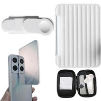 Reflexion Clip Kit für Smartphone Kamera Spiegel,Reflexionskamera Clip für Handy, Selfie Reflektor, (Weiß)