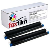 Kompatibler Ersatzfilm für Panasonic KX-FA52X / KX-FA52E 2er Pack je 105 Seiten