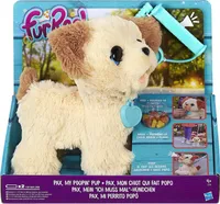 Hasbro C2178 FurReal Pax, My Poopin Pup Interaktívne zvieratko, Pax, moje "musím ísť" šteniatko na kŕmenie a prechádzky