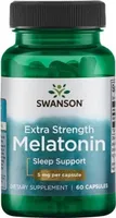 Melatonin Extra Stärke 5 mg 60 Kapseln Swanson Health Products