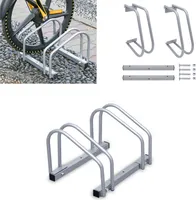 Fiqops stojan na 2 bicykle 41x32x26cm pozinkovaný a vhodný na montáž na stenu