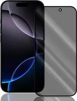 Anti Spy Panzer Folie für Apple iPhone 16 Pro Privacy Displayschutzfolie Sichtschutz Glasfolie Schutzglas