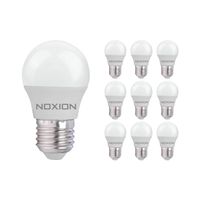 Mehrfachpackung 10x Noxion Lucent Classic LED E27 Kugel Matt 2.5W 250lm - 827 Extra Warmweiß | Ersatz für 25W