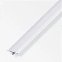 alfer Fugenabdeckprofil 2.5 m, 6 x 25 mm Aluminium eloxiert silber